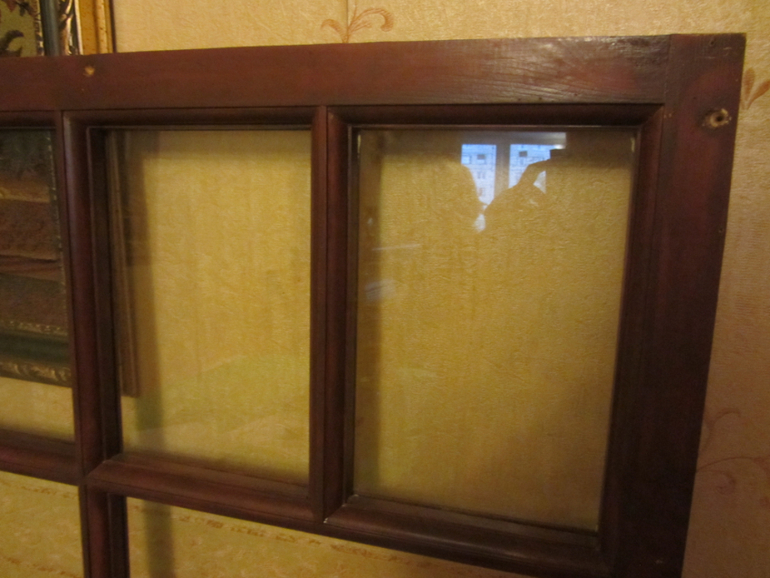 Итальянская раковина, деревянная рама со стеклом - г. Санкт-Петербург