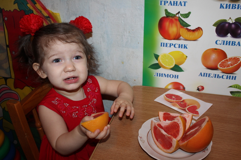 Мы делили апельсин)