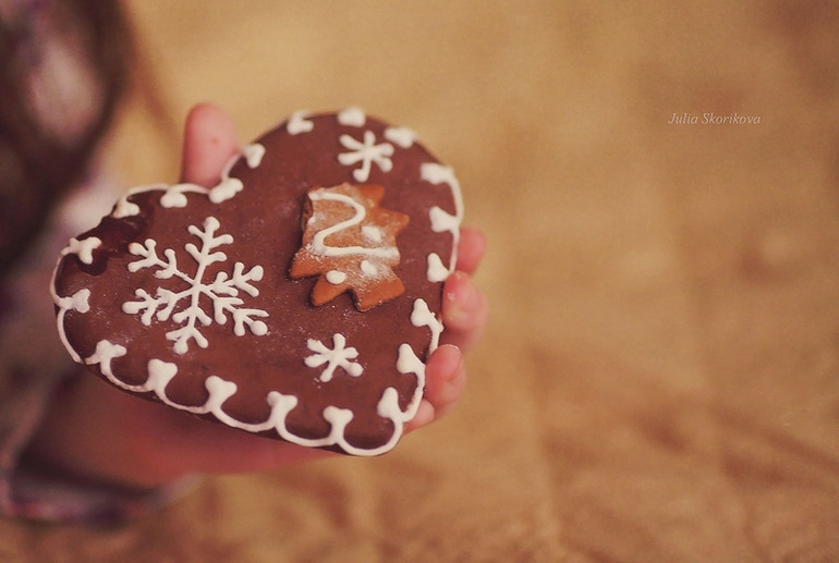 Шоколадное сердце