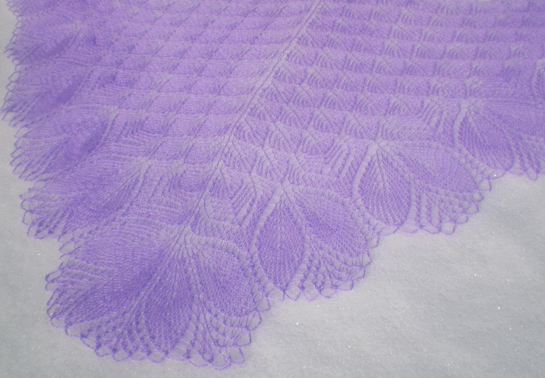 Вяжу шали на заказ