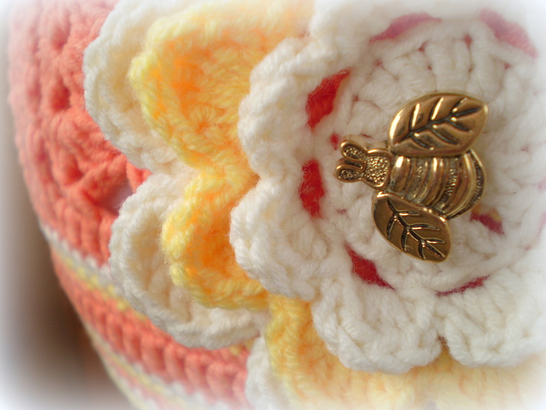 Шапочка "Золотая пчелка"