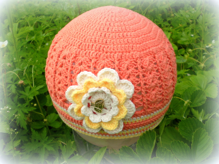 Шапочка "Золотая пчелка"