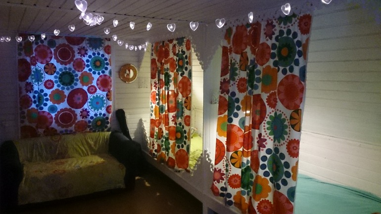 наш чердак на даче