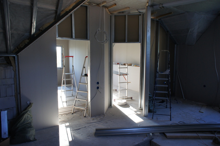 Ремонт продвигается