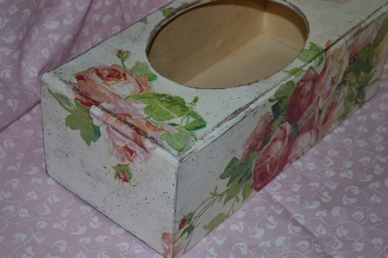 Салфетница Шебби-Шик