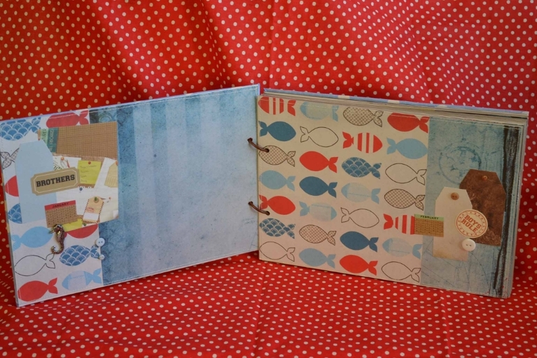 Альбом для 2х Братьев Морской