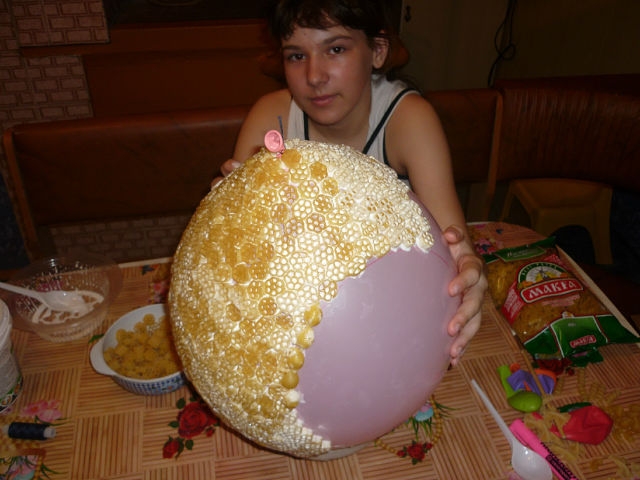МК яйцо на пасху