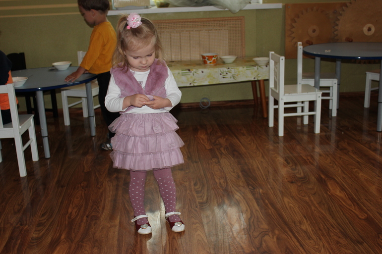 Еще в садике)))