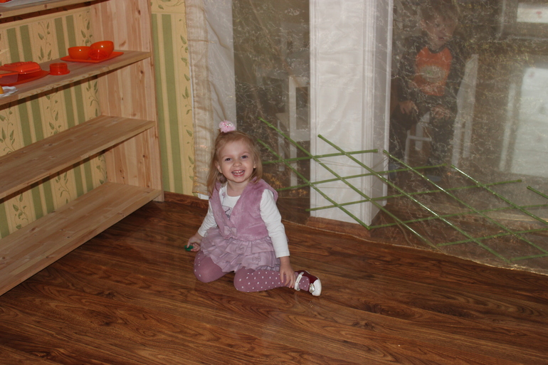 Еще в садике)))