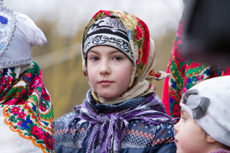 Давно хотела показать. Наши Рождественские гуляния в Воскрсной школе.