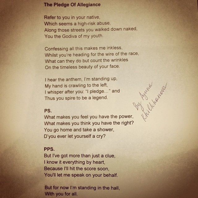 The Pledge Of Allegiance