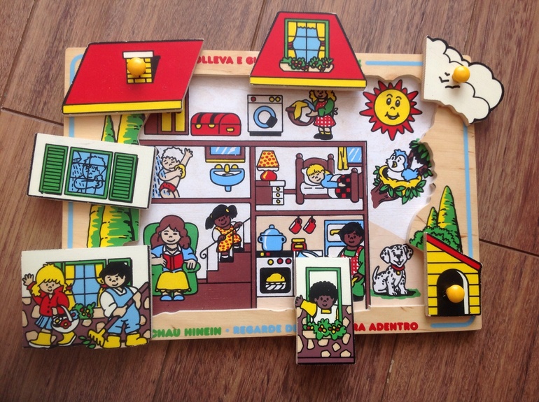 Продам детские пазлы