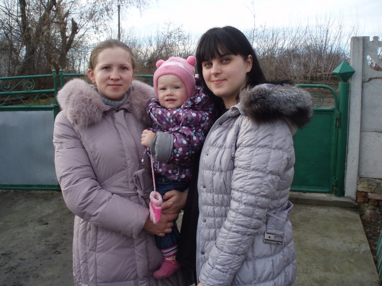 Ездили в гости к нашей любимой Крёстной !!! (07.01.2014)