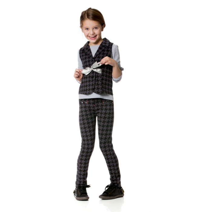 Принт «гусиная лапка»