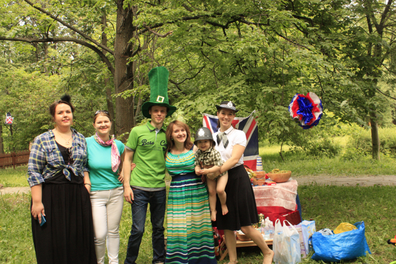 Британский пикник в честь Ивана