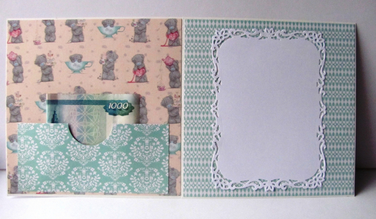 Открыточка с моими любимыми мишками.