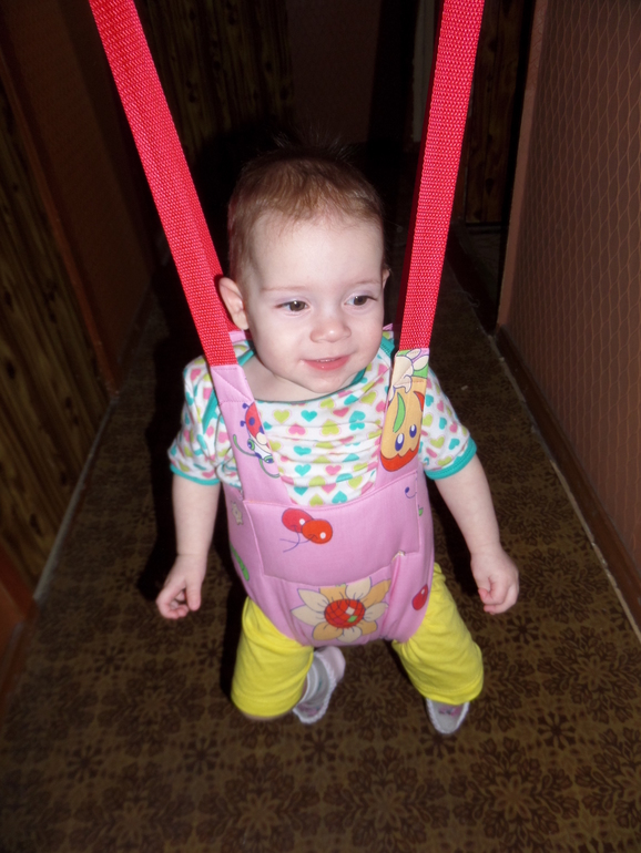 Мы купили прыгунки...)))