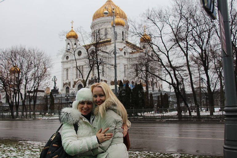 Храм Христа и Сокольники  с нашими любимыми друзьями!! 05.01.13 и 06.01.13г.
