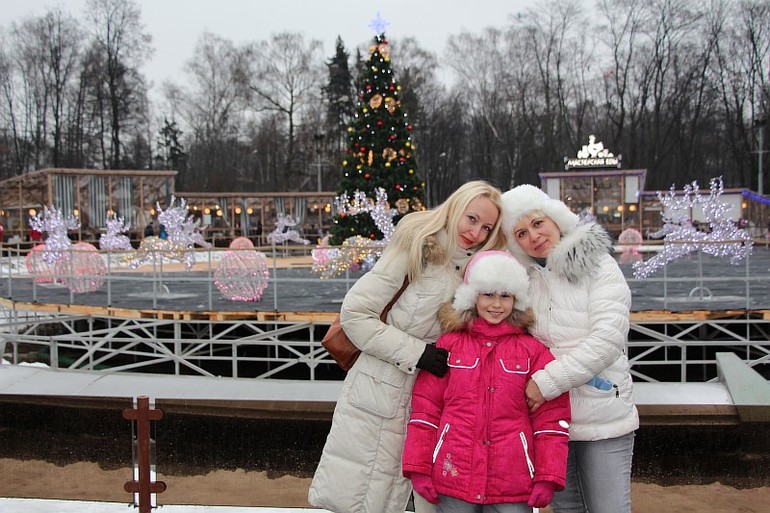 Храм Христа и Сокольники  с нашими любимыми друзьями!! 05.01.13 и 06.01.13г.