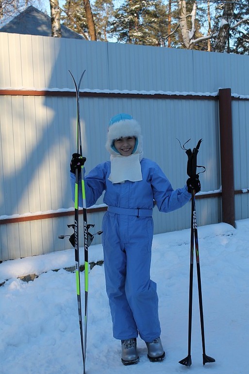 Ах, эти лыжи, лыжи=))) 21.01.14г.