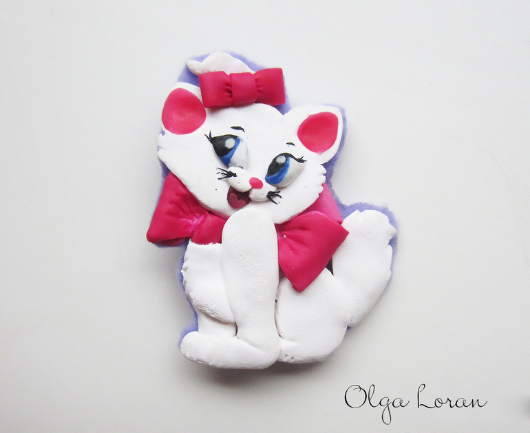 Брошка Кошечка