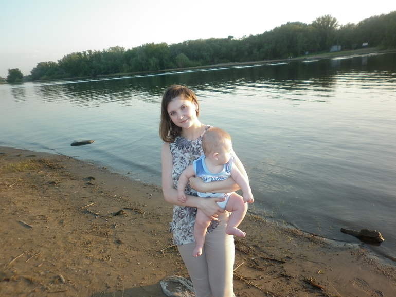 Первый раз на Волге