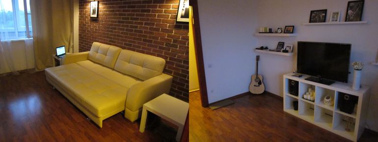 Зонирование в квадратной комнате