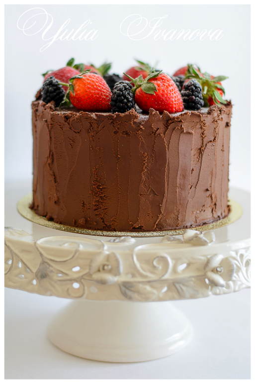 Ягоды и шоколад