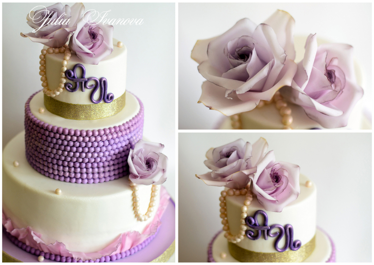 Свадебный в лиловом...