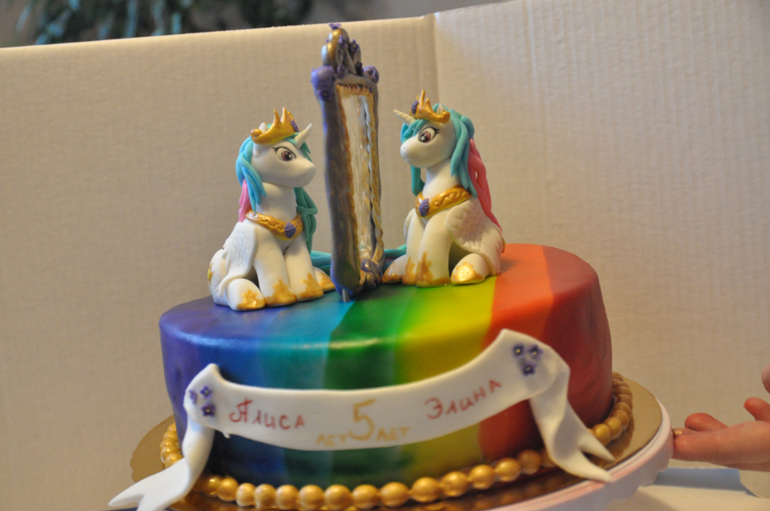 Торт литл пони принцесса Силестия