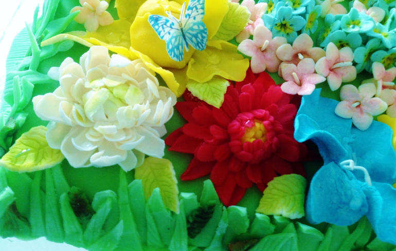 Цветочная поляна на 13 лет