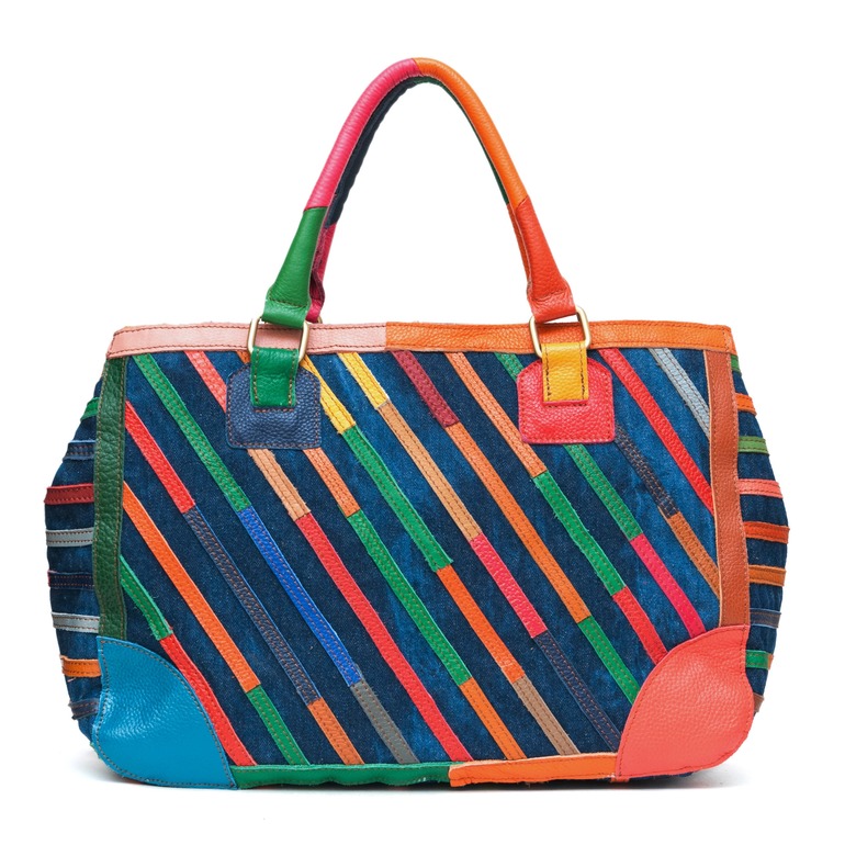 Сумка из кусочков натуральной кожи Ginger Queen