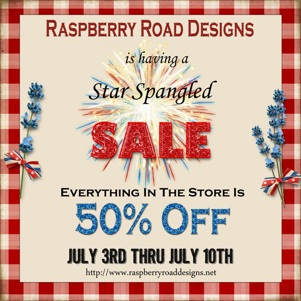 Raspberry Road designs - 50%...