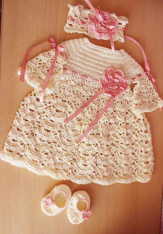 Крестильное платье.