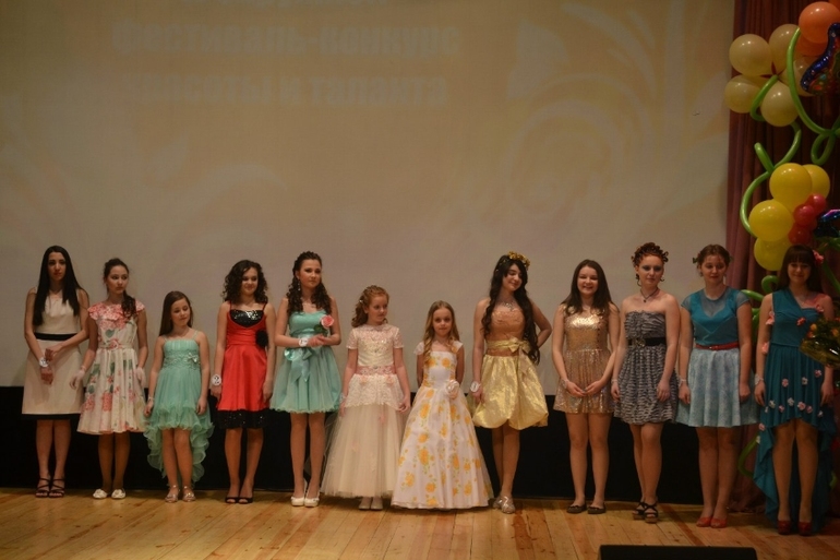 II окружной конкурс красоты и таланта "Мисс весна 2014" ТСК Орехово