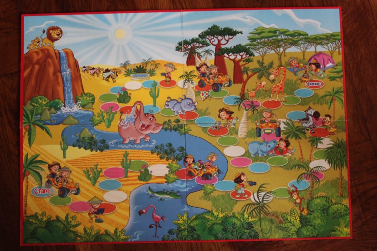 Наша первая игра-ходилка!