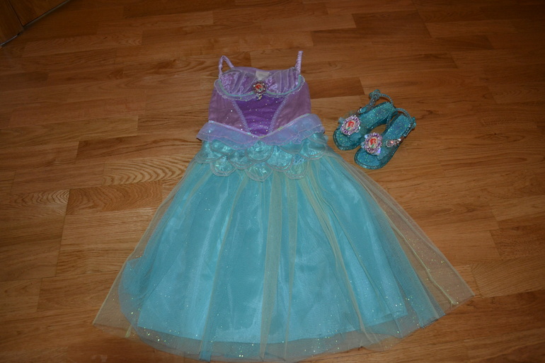 Костюм русалочки, Disney (оригинал), 4-5 лет, Почта