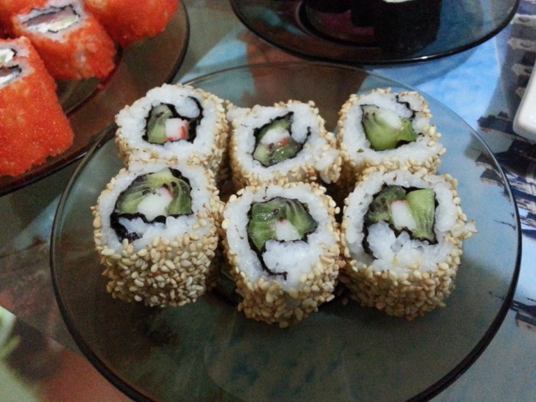 Мои очередные роллы)