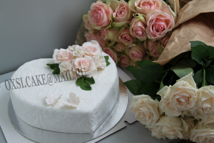 Свадебный торт "Нежность"