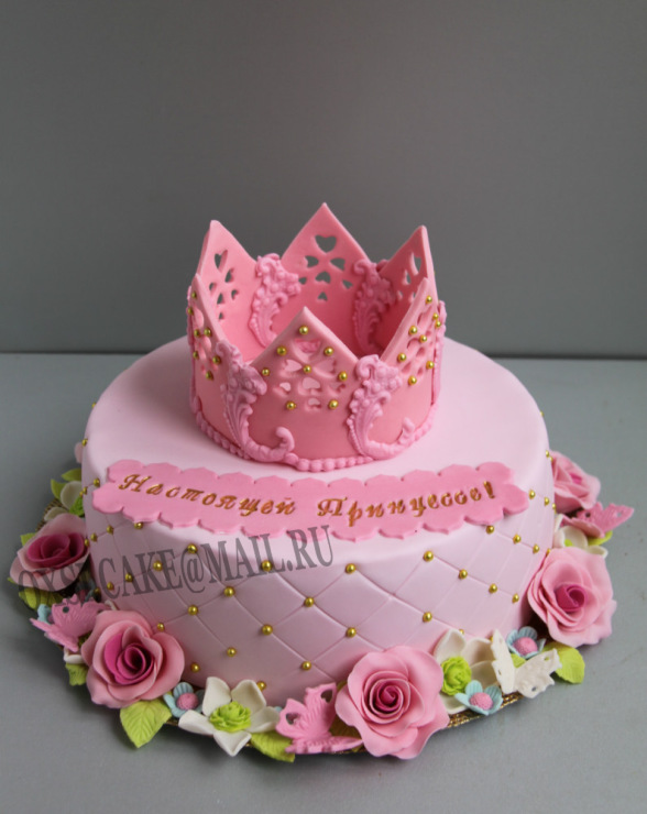 Торт "Принцессе  Lady-flower"