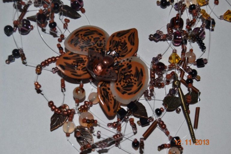 Цветочные работы из ФИМО