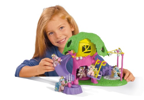 Дом-дерево с горкой для лошадок Filly