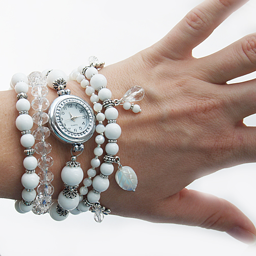 Белоснежное колье