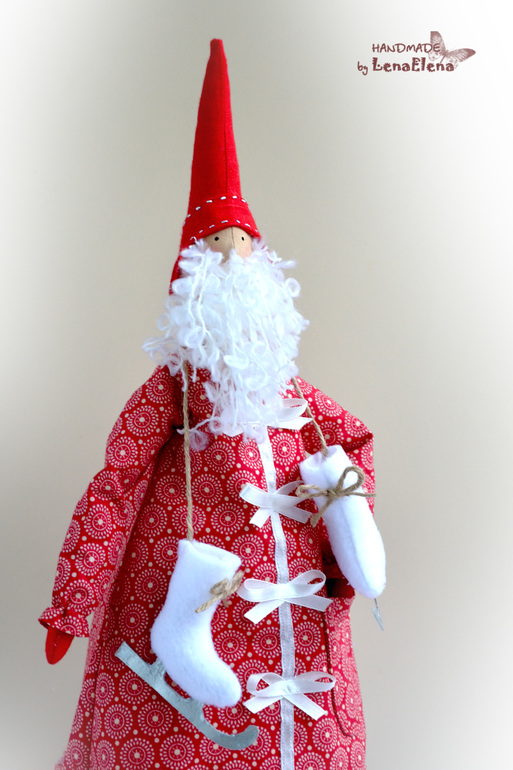 Санта с коньками