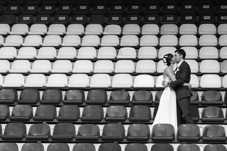 Рита и Андрей (немного ч/б)