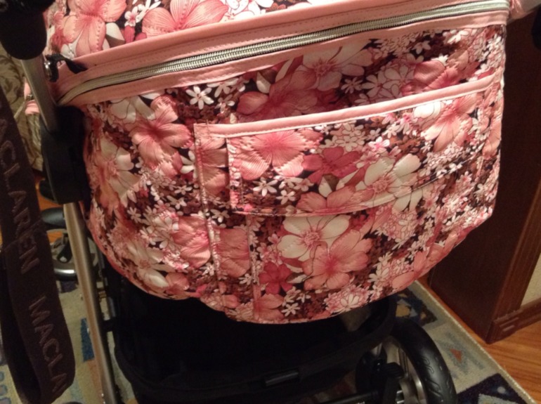 Моя зимняя коляска Esspero X-Drive pink.