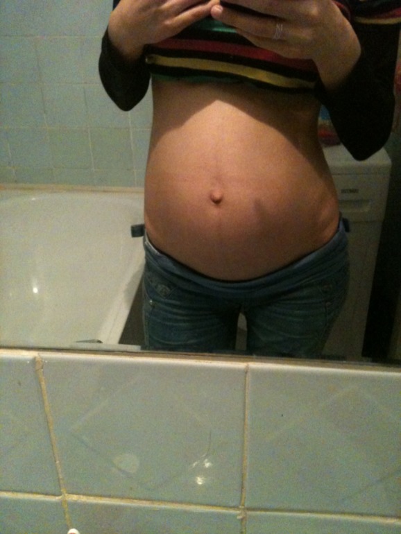 наш пуз в 22 недели