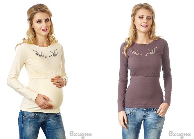 Раскрась зиму! ТМ» Ехидна» представляет новые модели для беременных и кормящих.