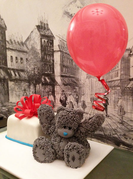 Торт мишка Тедди