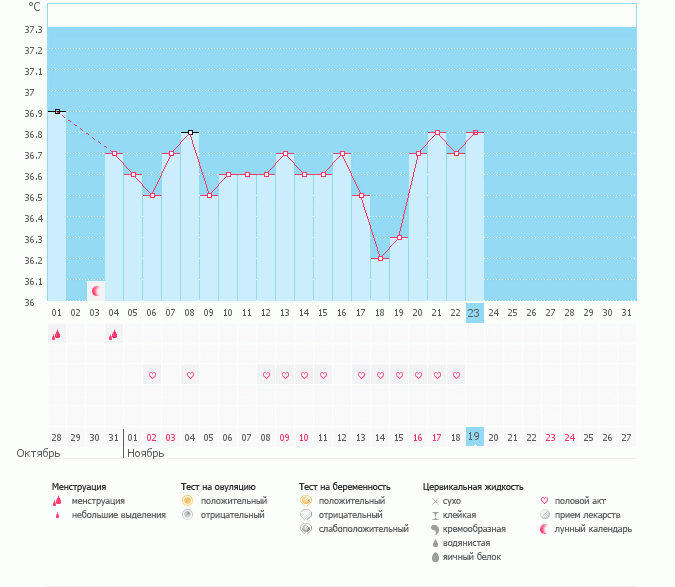 Как думаете были ли овуляция?